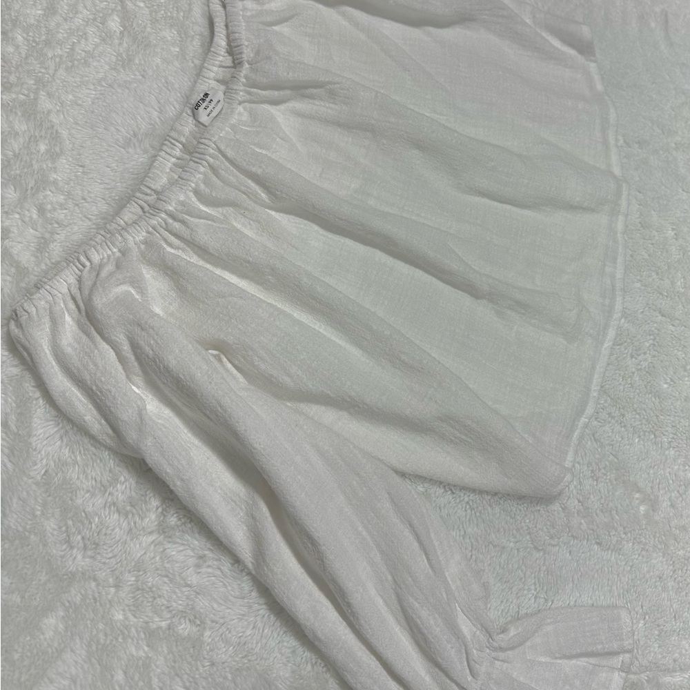 NWT Cotton On Off The Shoulder Linen Top - Picture 9 of 13
